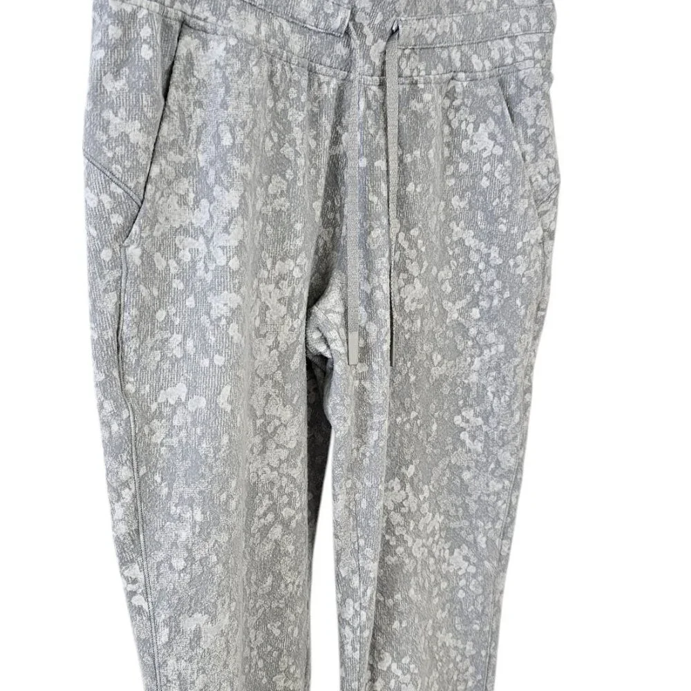 Lululemon Ready to Rulu Jogger Crop Speckle Spritz Jacquard Rhino Grey Silver, 6 - Picture 9 of 10